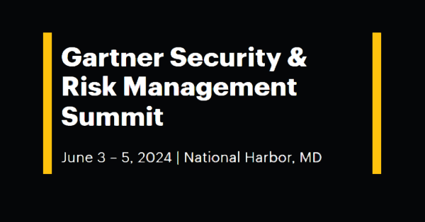 Gartner Security & Risk Summit