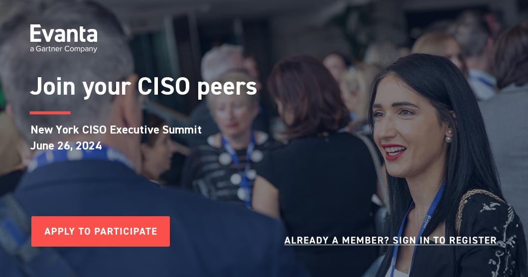 Evanta New York CISO Executive Summit