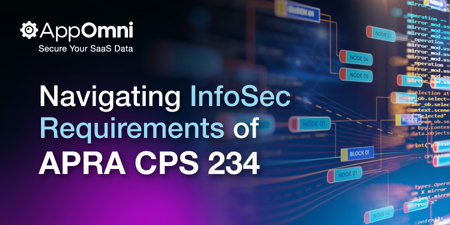 Navigating Infosec Requirements APRA CPS 234