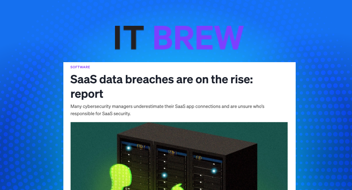 SaaS data breaches are on the rise: report