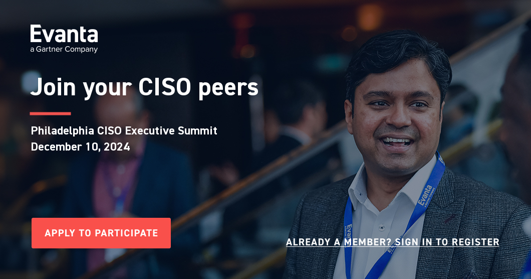 Evanta Philadelphia CISO Executive Summit