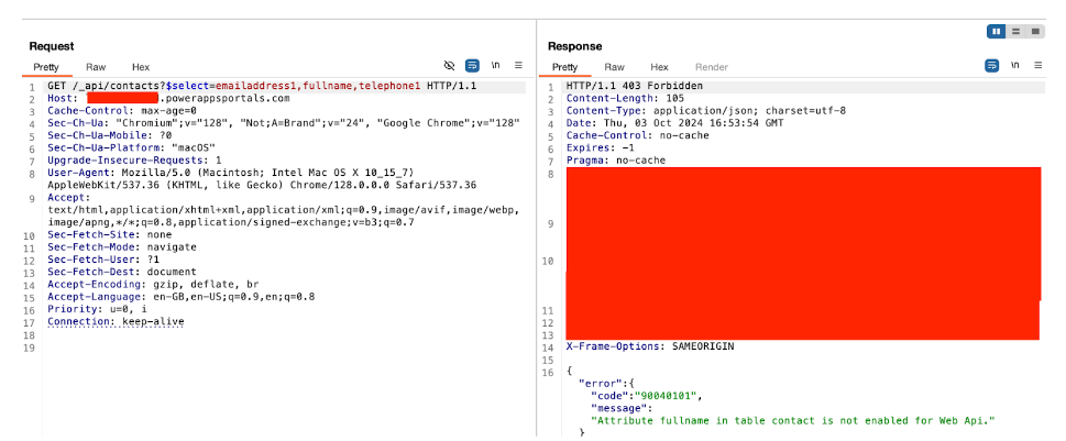 Unsuccessful attempt at enumerating columns