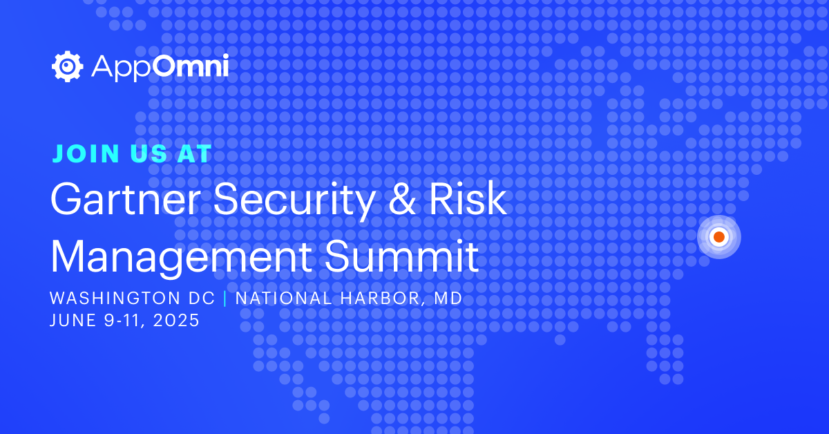 Gartner Security & Risk Management Summit – DC