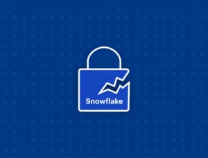 Blog thumbnail image showing an icon that represents the snowflake data breach