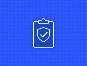 Blog thumbnail image showing an icon that represents the SaaS security posture management checklist