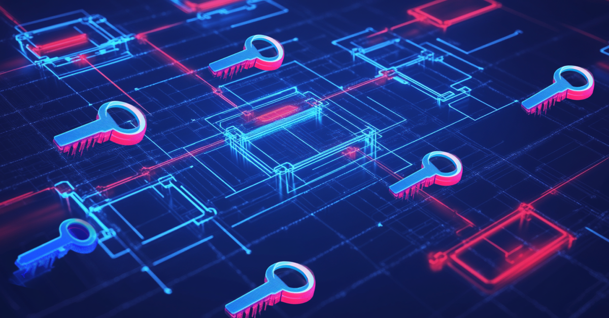 Decorative thumbnail image for a blog post about the SaaS supply chain (how to secure it especially considering recent attacks)