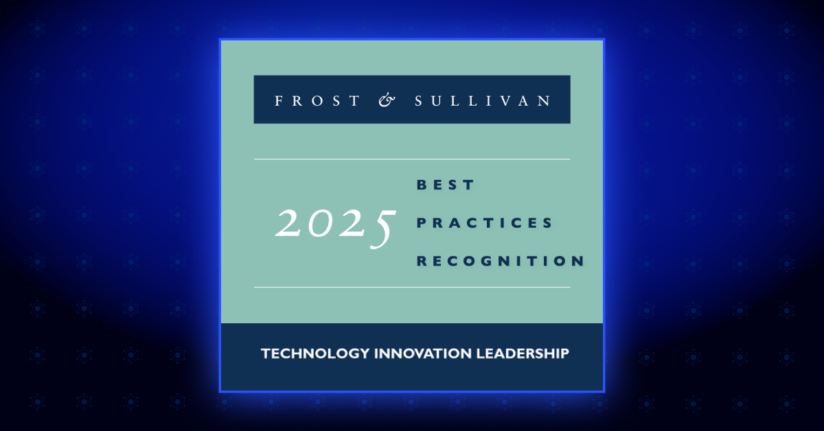 Decorative thumbnail for a blog post about AppOmni Earns 2025 Frost & Sullivan Technology Innovation Leadership Recognition