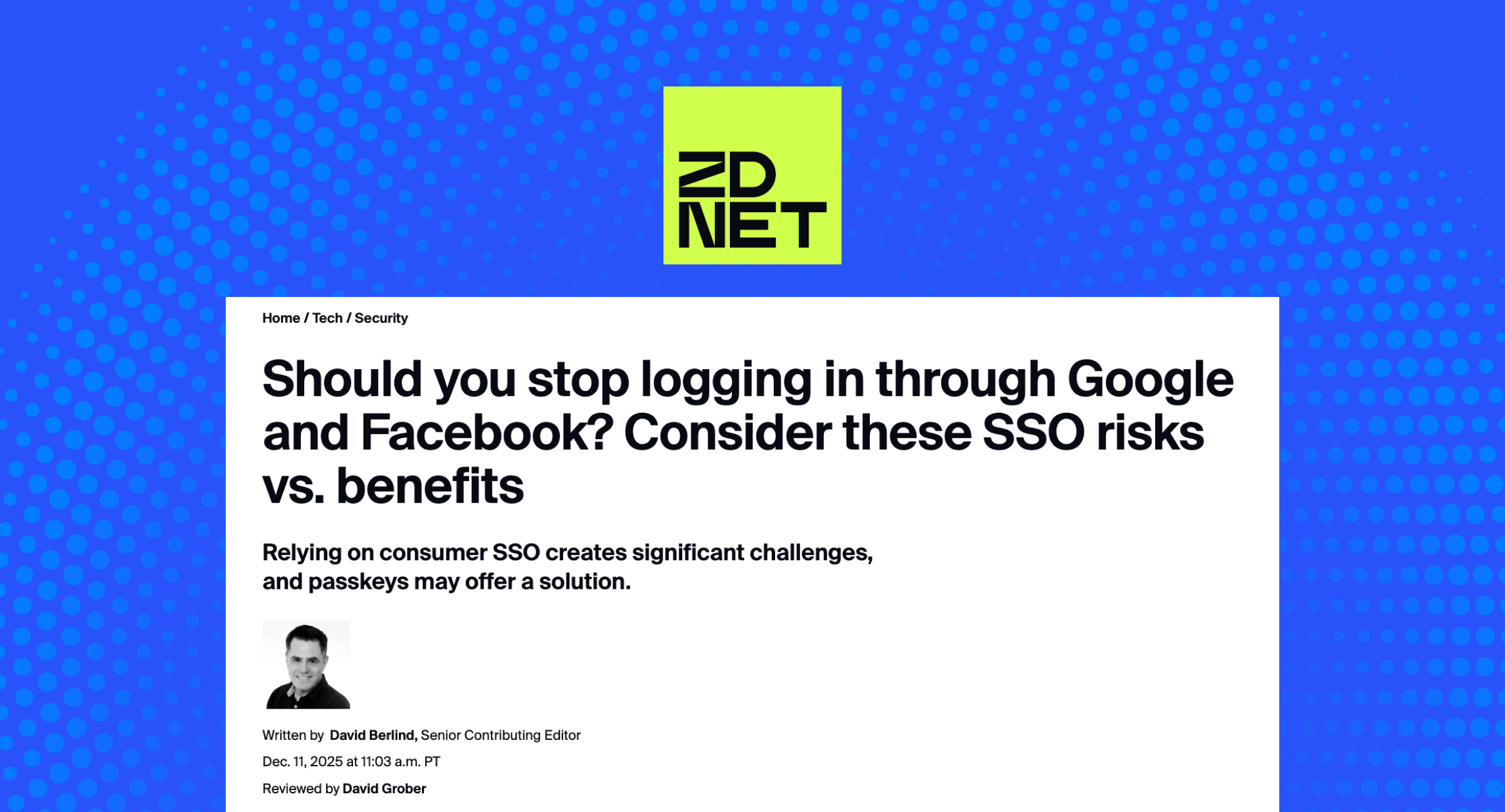 Should you stop logging in through Google and Facebook? Consider these SSO risks vs. benefits