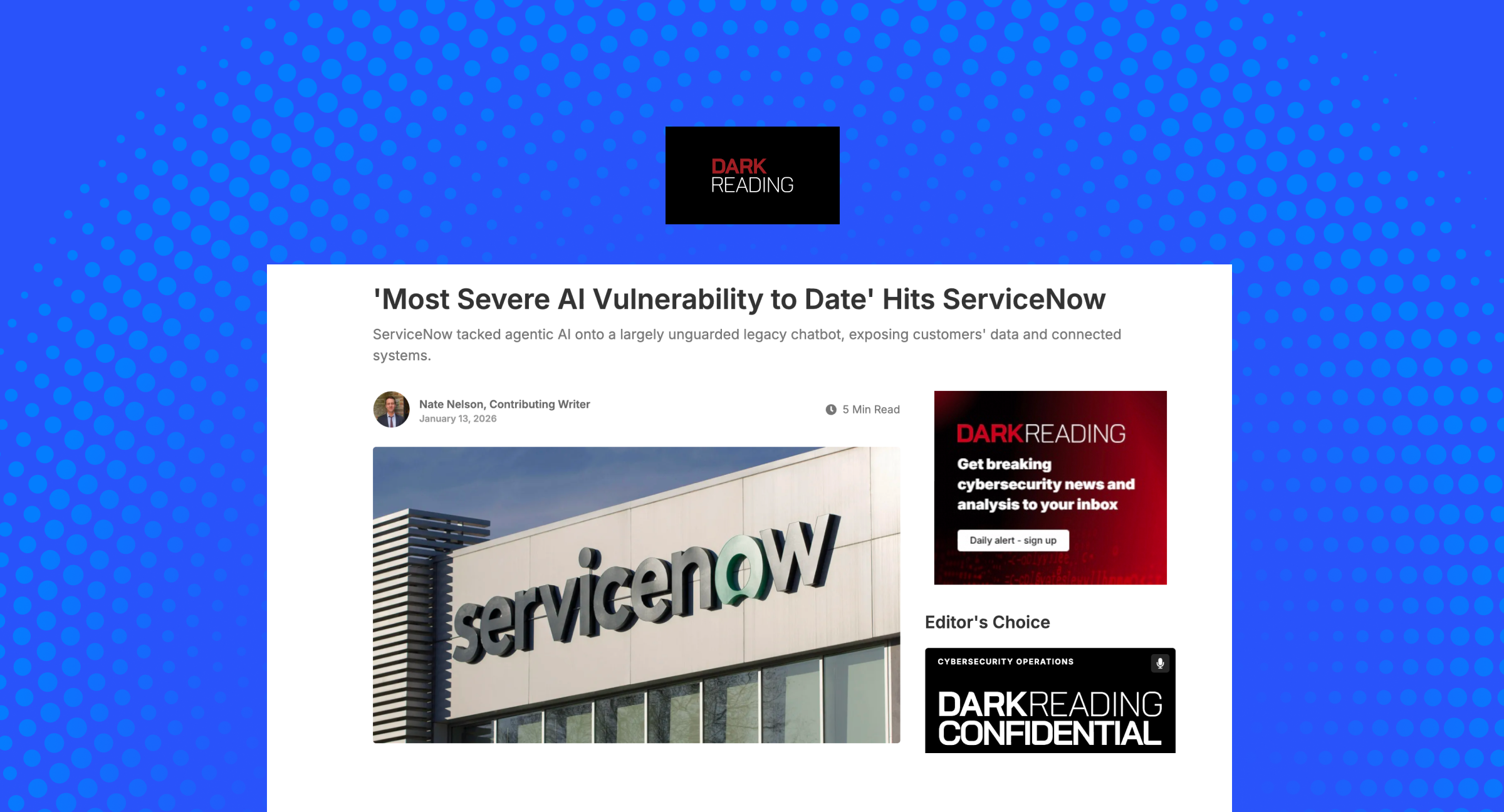 ‘Most Severe AI Vulnerability to Date’ Hits ServiceNow