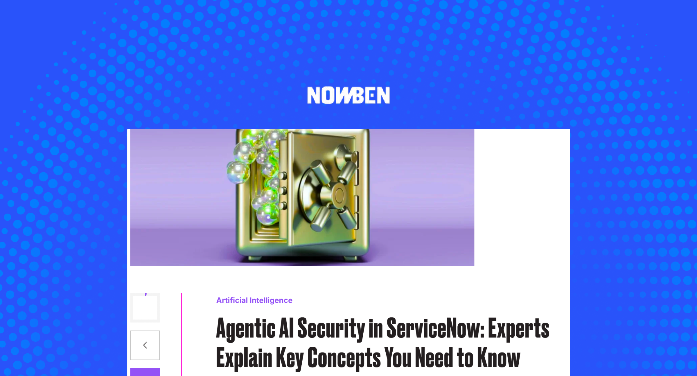 Agentic AI Security in ServiceNow: Experts Explain Key Concepts You Need to Know