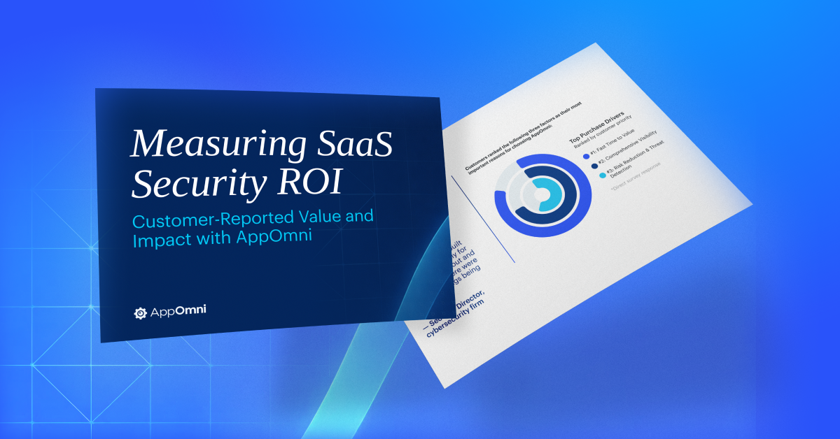 What SaaS Security ROI Looks Like in Practice