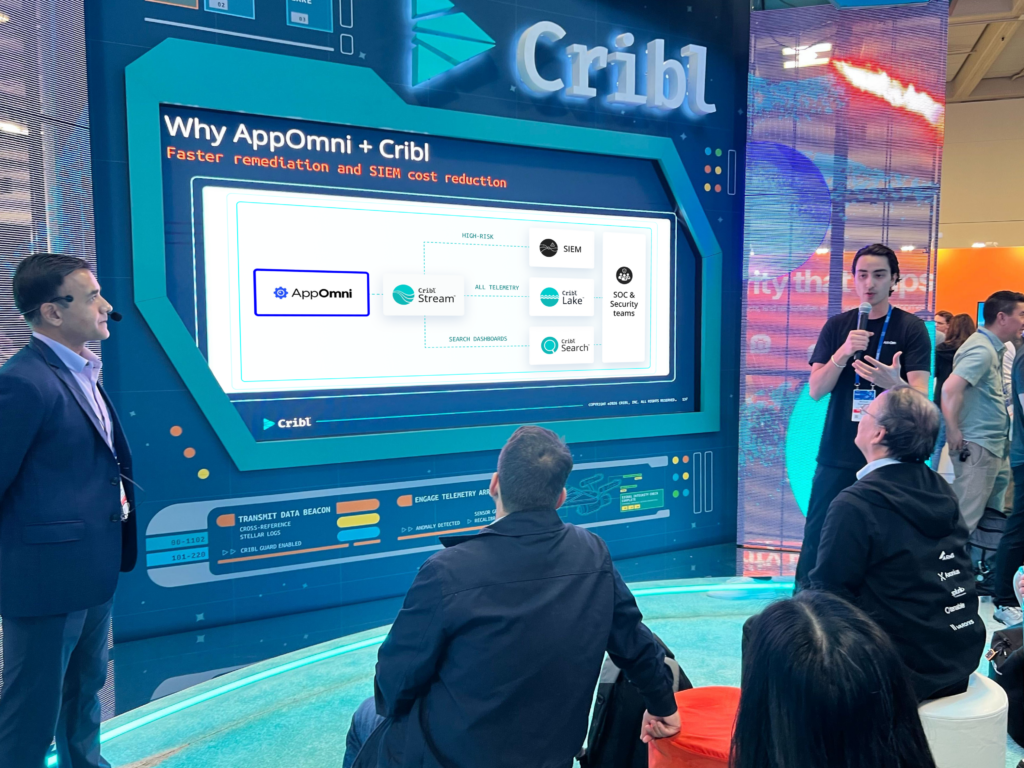 AppOmni and Cribl present about SaaS security at RASC 2026