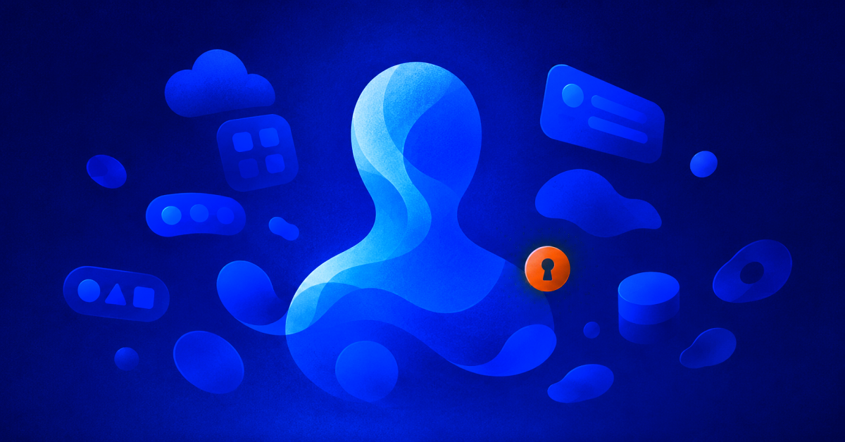 Decorative thumbnail for a blog post about the top 7 AI Security Risks in SaaS Environments