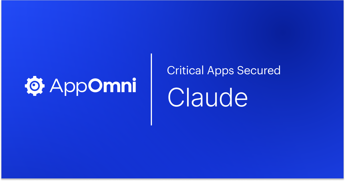Claude Security | Govern Claude AI – AppOmni
